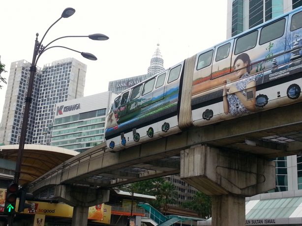 tren-aéreo-Kuala-Lumpur-Malasia